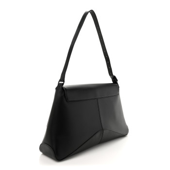 BALENCIAGA Box Calfskin XL XX Flap Bag Black