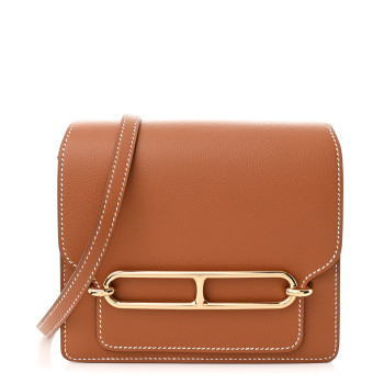 HERMES Evercolor Mini Sac Roulis Gold