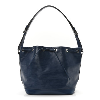 LOUIS VUITTON Epi Petit Noe NM Saphir