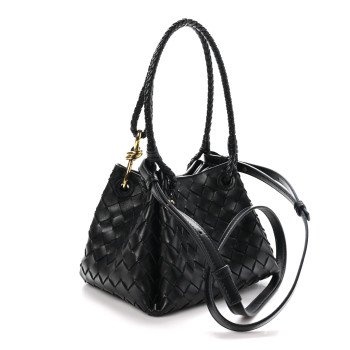 BOTTEGA VENETA Nappa Intrecciato Small Parachute Shoulder