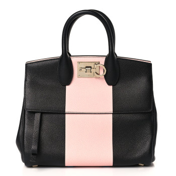 ハンドバッグ FERRAGAMO LIGHT PINK PIERCING S LEATHER TOP HANDLE BAG Ferragamo Light Pink Piercing S Leather Top Handle Bag