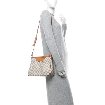 LOUIS VUITTON Damier Azur Siracusa PM