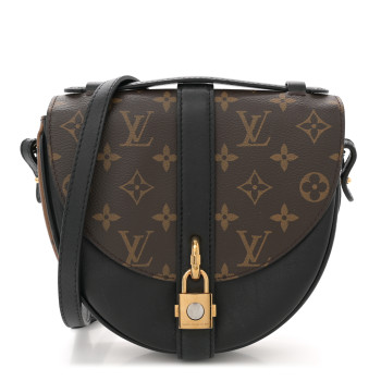 LOUIS VUITTON Reverse Monogram Chantilly Lock Black