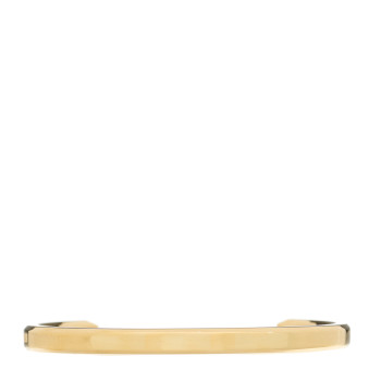 TIFFANY 18K Yellow Gold Narrow 1837 Makers Cuff Bracelet