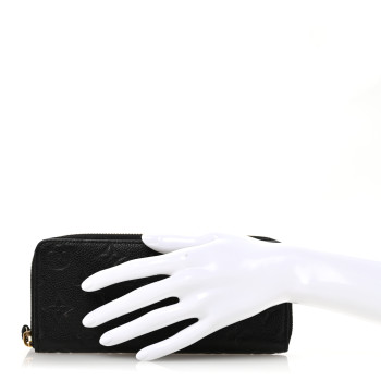 LOUIS VUITTON Empreinte Clemence Wallet Black