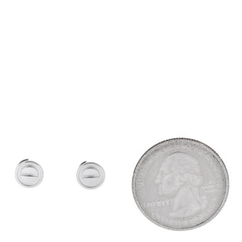 CARTIER 18K White Gold LOVE Earrings