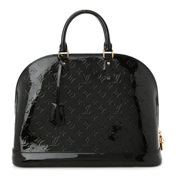 LOUIS VUITTON Vernis Alma GM Noir Magnetique