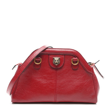 GUCCI Piuma Lux Calfskin Small Re(Belle) Crossbody Bag Romantic Cerise