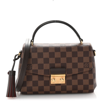 LOUIS VUITTON Damier Ebene Croisette