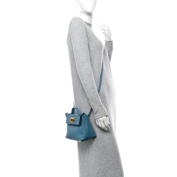 HERMES Evercolor Swift 24/24 21 New Blue Jean