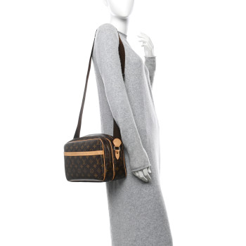 LOUIS VUITTON Monogram Reporter PM