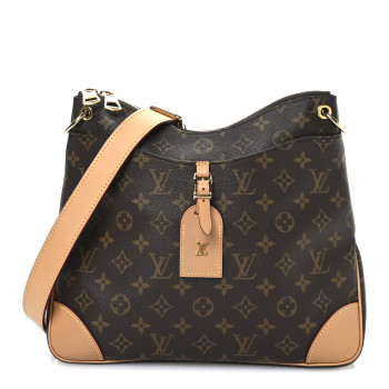 LOUIS VUITTON Monogram Odeon MM Natural