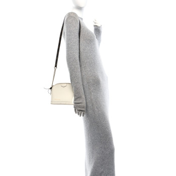 LOUIS VUITTON Patent Monogram Alma Mini Snow