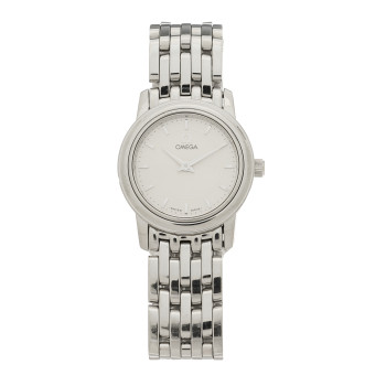 OMEGA Stainless Steel 22mm De Ville Quartz Watch Silver 4570.31