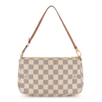 LOUIS VUITTON Damier Azur Pochette Accessories
