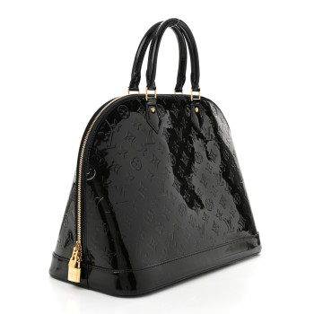 LOUIS VUITTON Vernis Alma GM Noir Magnetique