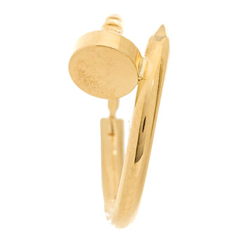 CARTIER 18K Yellow Gold Juste Un Clou Single Hoop Earring