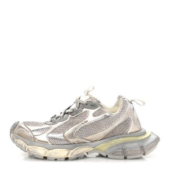 BALENCIAGA Mesh Rubber Womens 3XL Sneakers 41 Eggshell