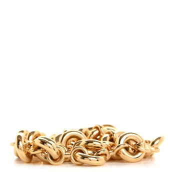 LOEWE Brass Donut Chain Shoulder Strap Gold