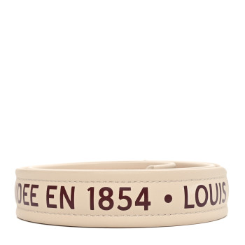 LOUIS VUITTON Calfskin Cluny BB Shoulder Strap Crème