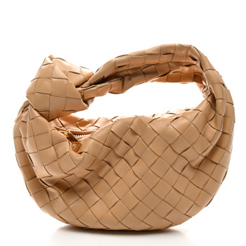 BOTTEGA VENETA Nappa Intrecciato Mini Jodie Almond