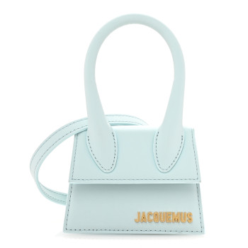JACQUEMUS Nubuck Le Chiquito Pale Blue