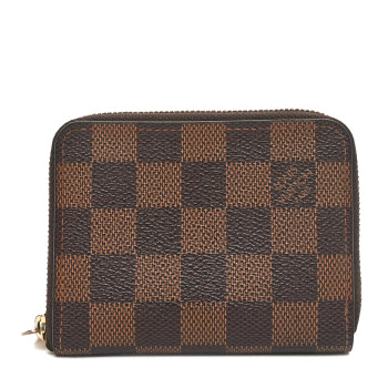 LOUIS VUITTON Damier Ebene Zippy Coin Purse