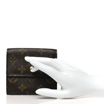 LOUIS VUITTON Monogram Porte-Monnaie Billets Cartes Credit Wallet