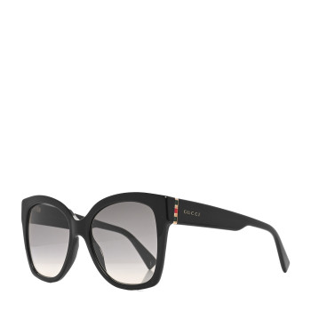 GUCCI Acetate Square Frame Sunglasses GG0459S Black