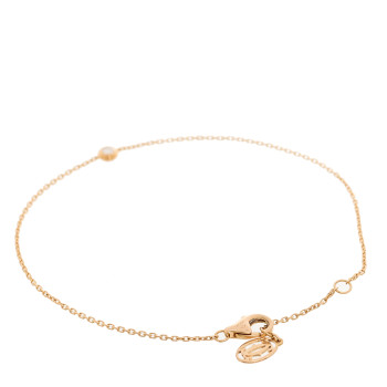 CARTIER 18K Pink Gold Diamond XS D'Amour Bracelet