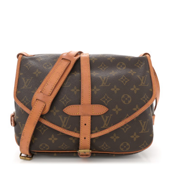 LOUIS VUITTON Monogram Saumur 30