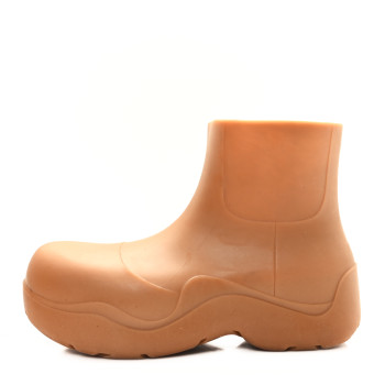 BOTTEGA VENETA Rubber Puddle Ankle Boots 39 Rubber Band