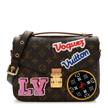 LOUIS VUITTON Monogram Patches Pochette Metis