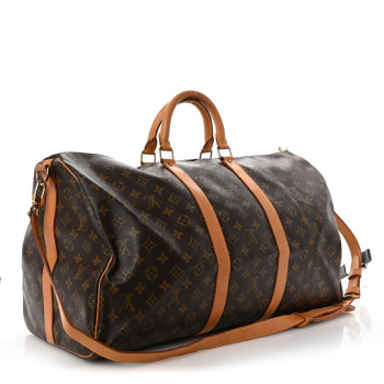 LOUIS VUITTON Monogram Keepall Bandouliere 55