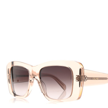 CELINE Acetate Sunglasses CL403211 Light Brown