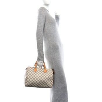 LOUIS VUITTON Damier Azur Speedy 30