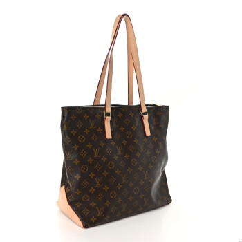 LOUIS VUITTON Monogram Cabas Mezzo