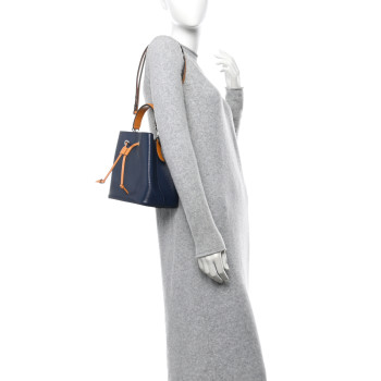 LOUIS VUITTON Epi Neonoe BB Indigo Safran