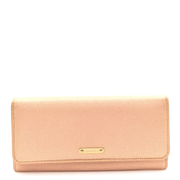 FENDI Vitello Elite Continental Wallet Cipria