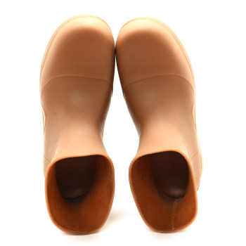 BOTTEGA VENETA Rubber Puddle Ankle Boots 39 Rubber Band