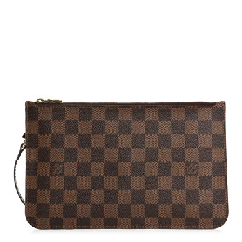 LOUIS VUITTON Damier Ebene Neverfull MM GM Pochette