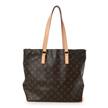 LOUIS VUITTON Monogram Cabas Mezzo