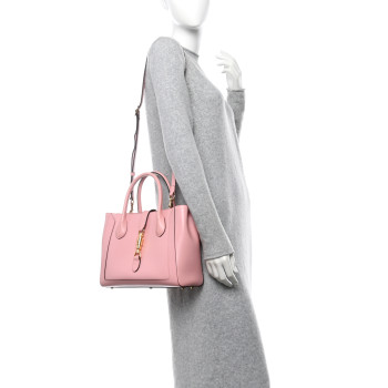 GUCCI Boarded Plutone Calfskin Medium Jackie 1961 Tote Wild Rose