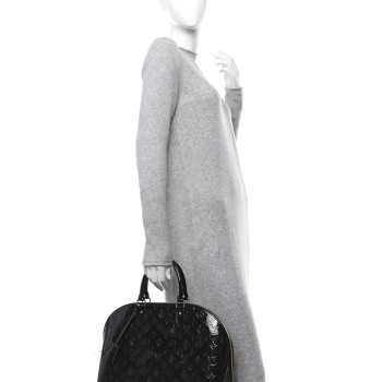 LOUIS VUITTON Vernis Alma GM Noir Magnetique