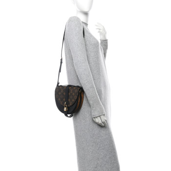 LOUIS VUITTON Reverse Monogram Chantilly Lock Black