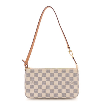 LOUIS VUITTON Damier Azur Pochette Accessories NM
