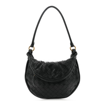 BOTTEGA VENETA Nappa Intrecciato Small Gemelli Black