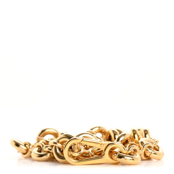 LOEWE Brass Donut Chain Shoulder Strap Gold