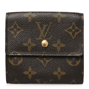 LOUIS VUITTON Monogram Porte-Monnaie Billets Cartes Credit Wallet
