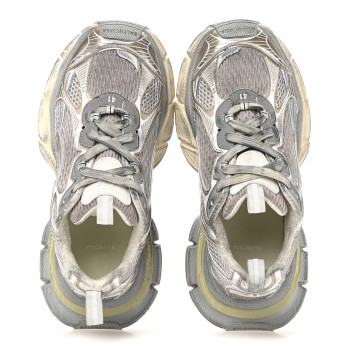 BALENCIAGA Mesh Rubber Womens 3XL Sneakers 41 Eggshell